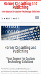 Mobile Screenshot of hornerconsulting.com